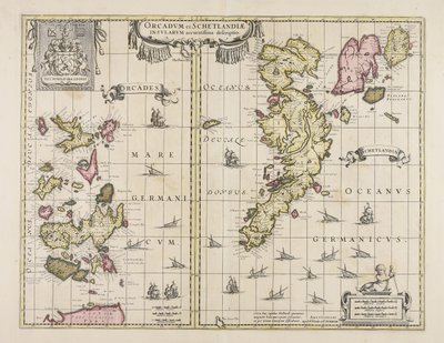 Most accurate description of the islands of Orkney and Shetland by Unbekannt Unbekannt